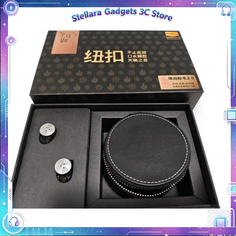 Earphones - BOOMDROP Button XTM-DPA Headphones with Mixed