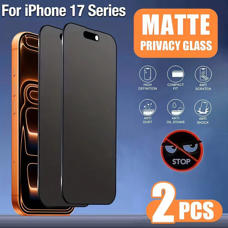 Matte Anti Glare Screen Protector - 2Pcs Matte Privacy Screen Protector For