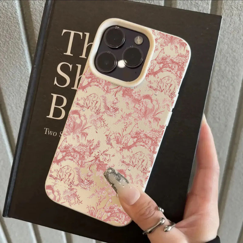 Aesthetic Vintage Retro Pink F - Vintage Floral Pattern Soft Case recension och pris