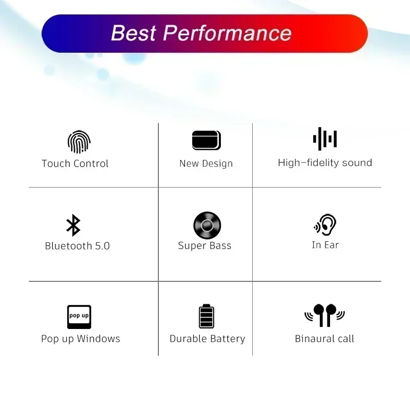 Air 5 Pro Earphones Pro 3 with - Phone Cases recension och pris