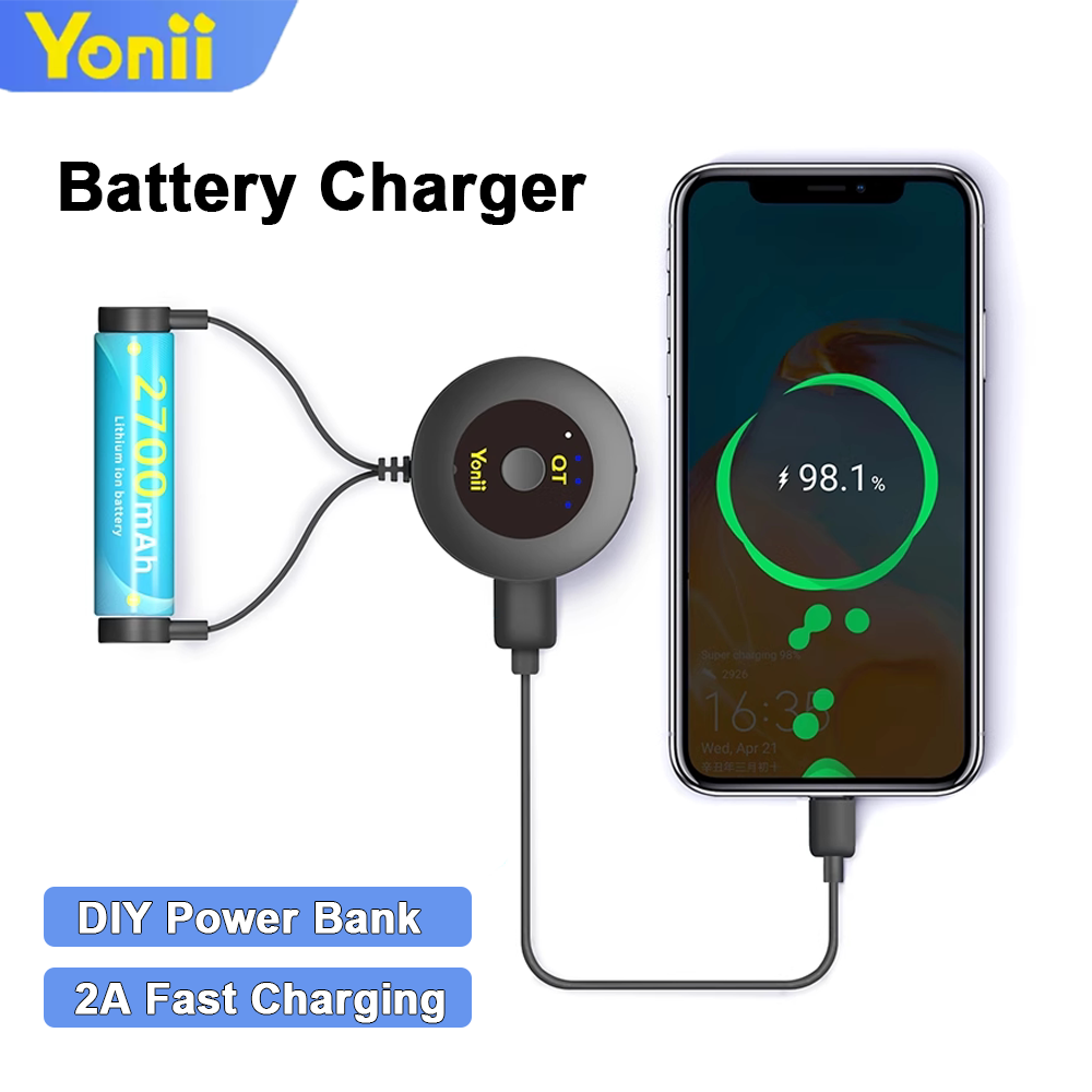 Yonii Li-ion Battery Charger F - Power Banks recension och pris