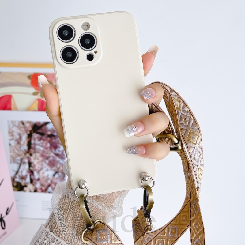 Classic Strap Case For iPhone  - Crossbody Lanyard Neck Strap Case recension och pris