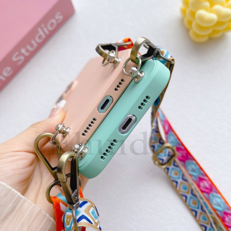 Classic Strap Case For iPhone  - Crossbody Lanyard Neck Strap Case recension och pris