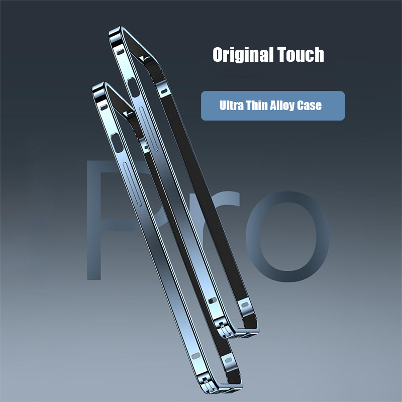 Ultra Thin Bumper Aluminum Met - Metal Bumper Aluminum Frame Case recension och pris