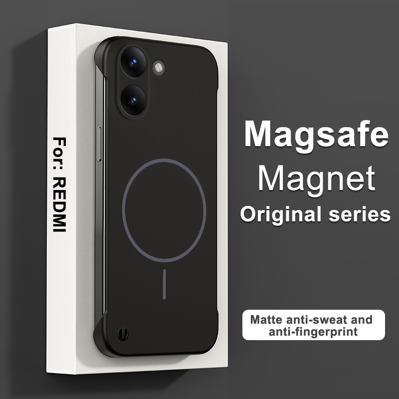 Magnetic Frameless Phone Case  - Ultra Thin Frameless Phone Cover recension och pris