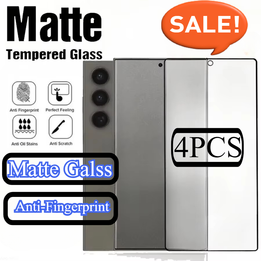 4Pcs Anti-Fingerprint Matte Te - Matte Anti Glare Screen Protector recension och pris
