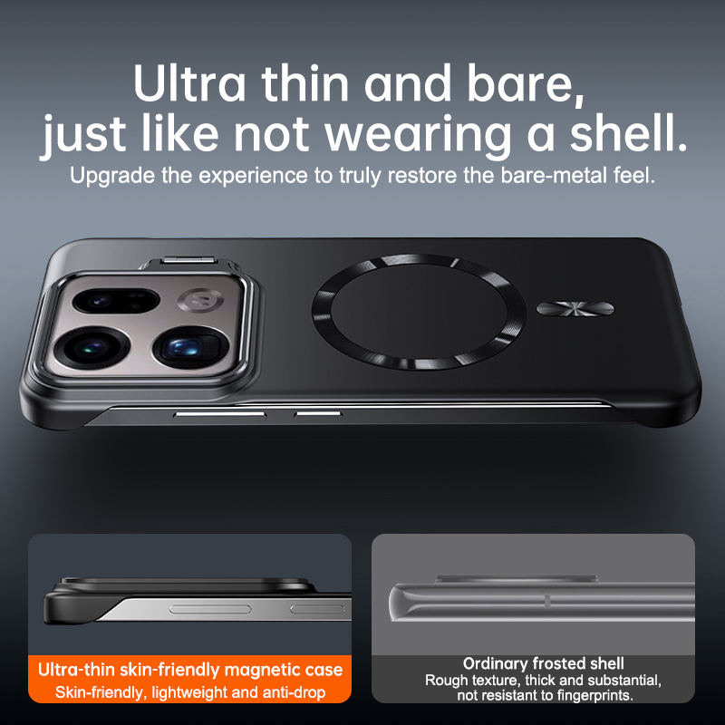Ultra Thin Metal Lens Holder F - Ultra Thin Frameless Phone Cover recension och pris