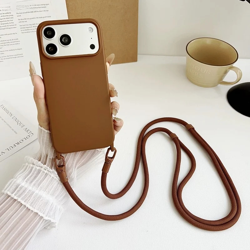 Official Lanyard Case For iPho - Crossbody Lanyard Neck Strap Case recension och pris