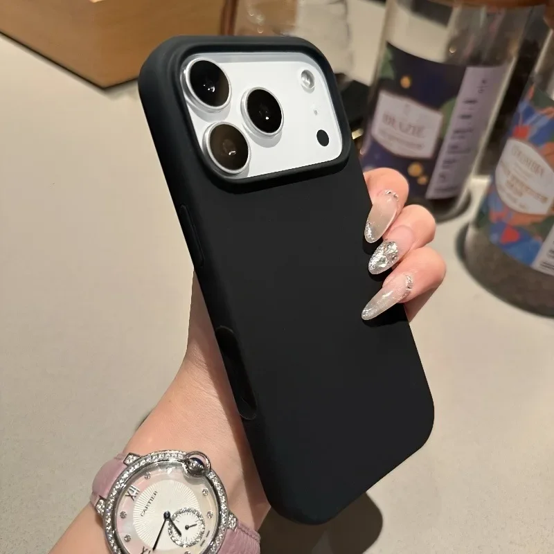 Fashionable Magnetic Liquid Si - Liquid Silicone Magnetic Phone Case recension och pris