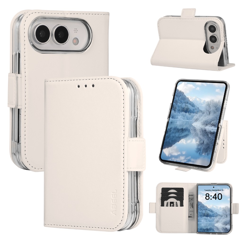 RFID Blocking Card Holder Wall - Leather Wallet Card Holder Phone Cover recension och pris