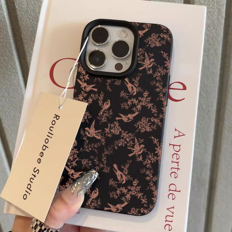 Vintage Floral Bird Pattern Ae - Vintage Floral Pattern Soft Case recension och pris