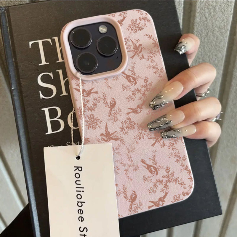 Vintage Floral Bird Pattern Ae - Vintage Floral Pattern Soft Case recension och pris